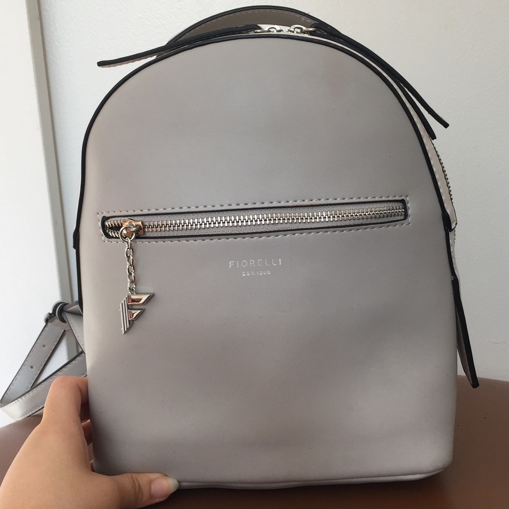 Fiorelli gray and whiteish backpack
